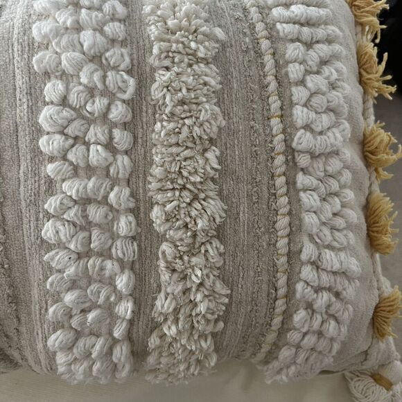 Cloth & Canopy Boho 2 Decorative Pillow Shams 28 X 14.5” - Picture 3 of 5